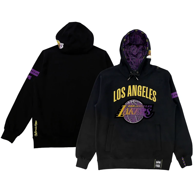 Unisex NBA x Two Hype Los Angeles Lakers Culture Hoops Heavyweight Pullover Hoodie