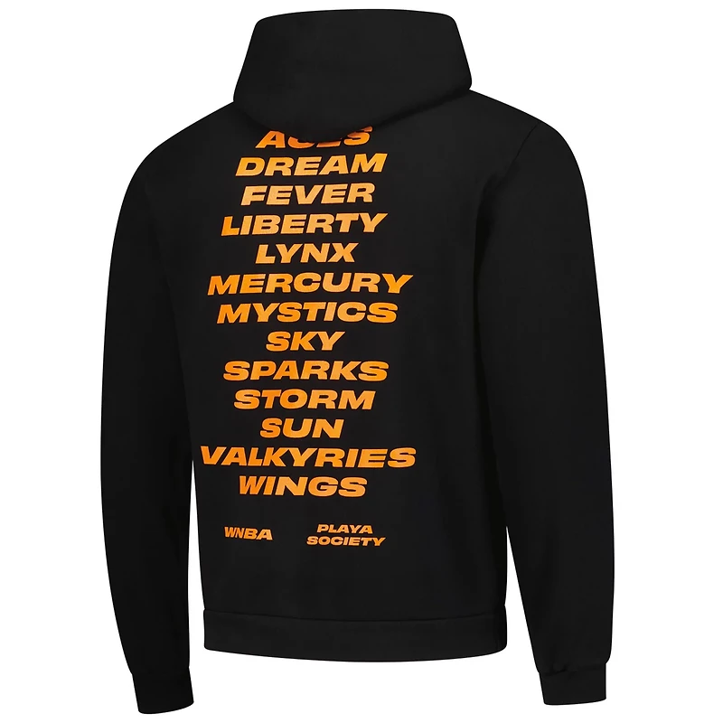 Unisex Playa Society WNBA Team Pullover Hoodie