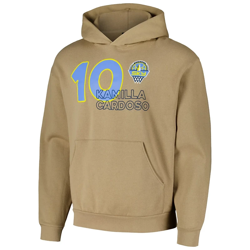 Unisex round21 Kamilla Cardoso Chicago Sky Player Pullover Hoodie