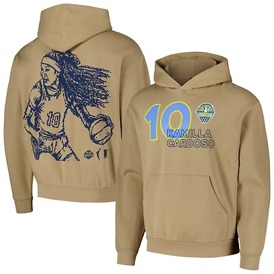 Unisex round21 Kamilla Cardoso Chicago Sky Player Pullover Hoodie
