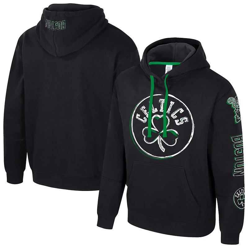 Unisex Stadium Essentials Boston Celtics Elementized Pullover Hoodie