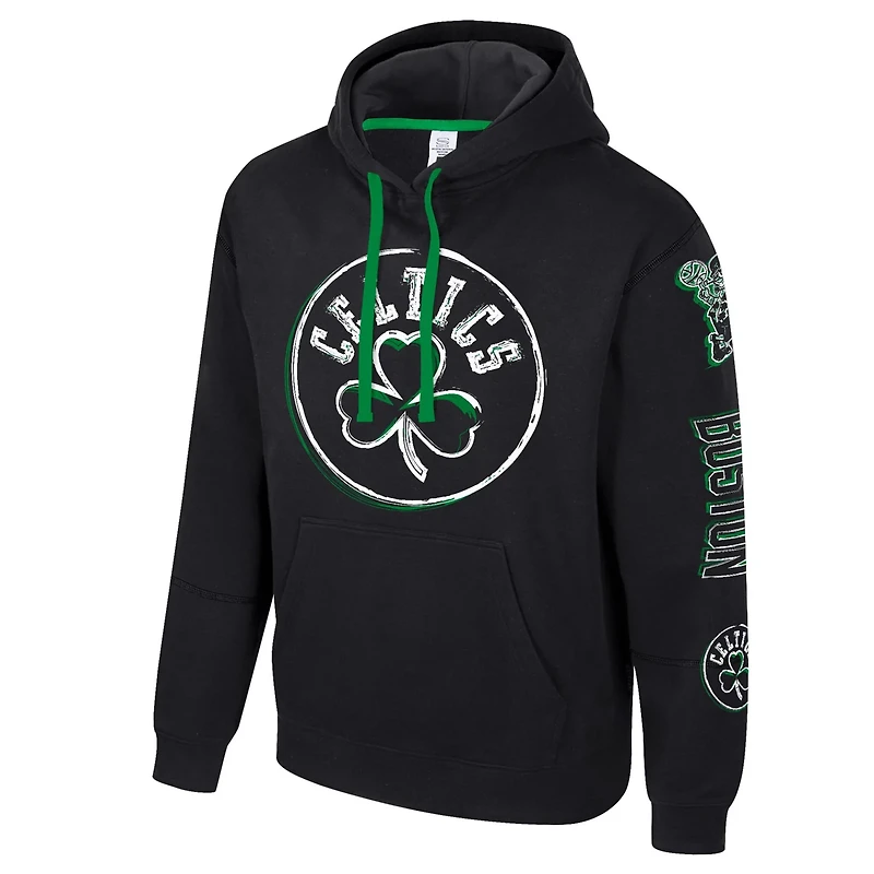 Unisex Stadium Essentials Boston Celtics Elementized Pullover Hoodie
