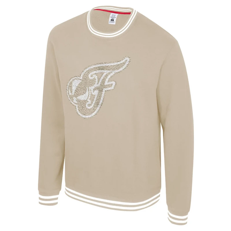 Unisex Stadium Essentials Indiana Fever Club Level Chenille Pullover Sweatshirt