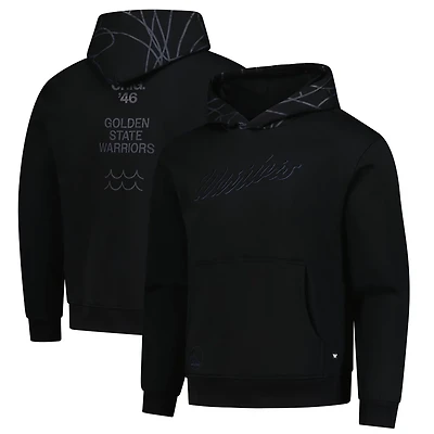 Unisex The Wild Collective Golden State Warriors Blackout Hoodie