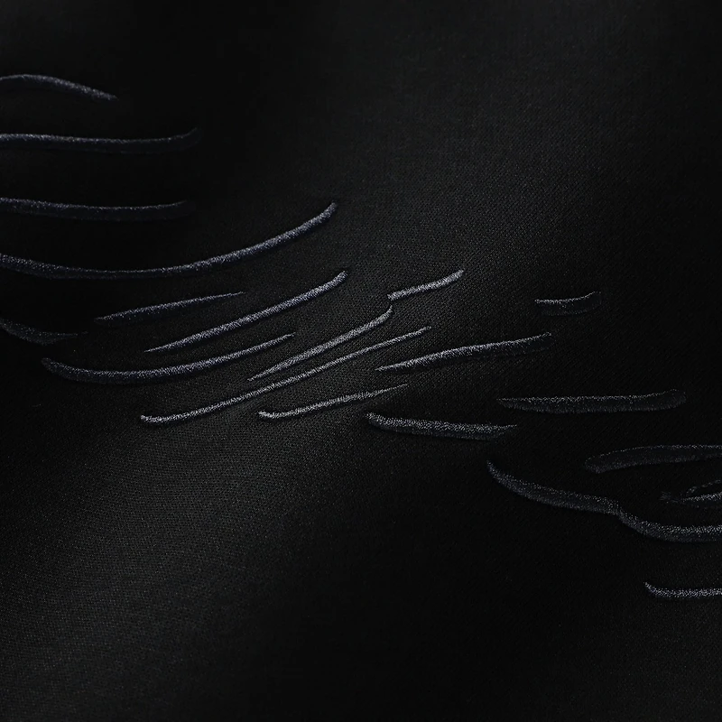 Unisex The Wild Collective Golden State Warriors Blackout Hoodie