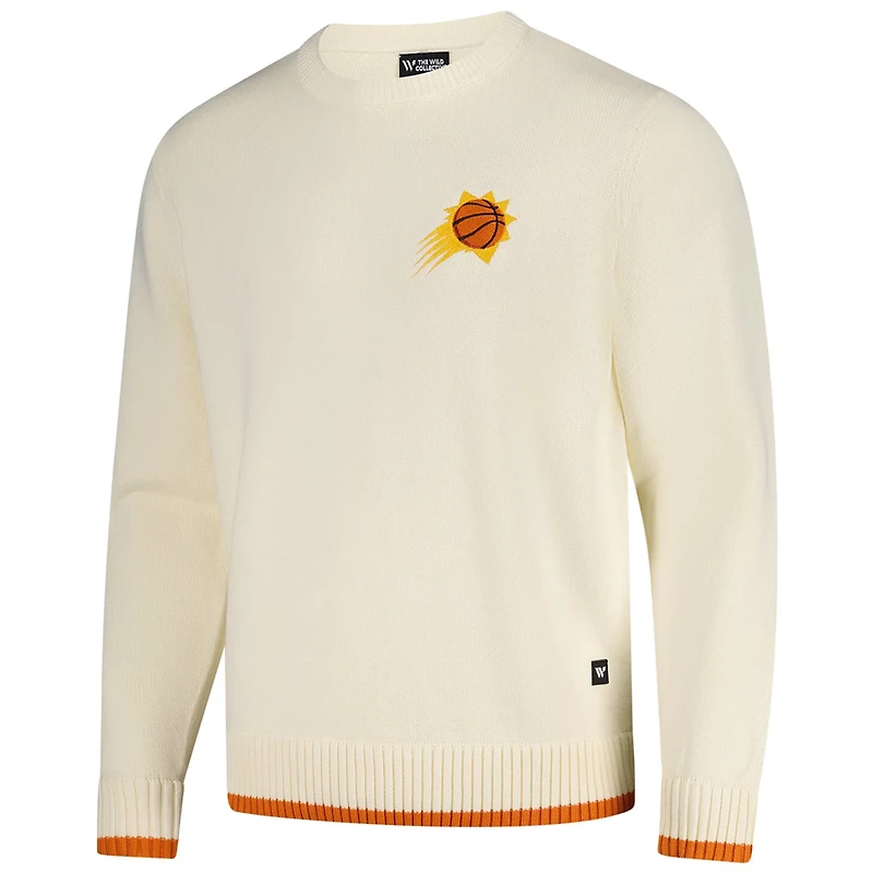 Unisex The Wild Collective Phoenix Suns Jacquard Knit Pullover Sweater