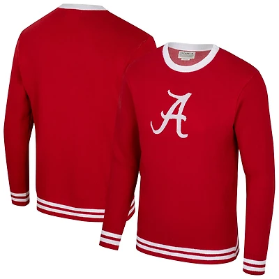 Unisex Uscape Apparel Alabama Tide Renew Knit Vintage Pullover Sweater