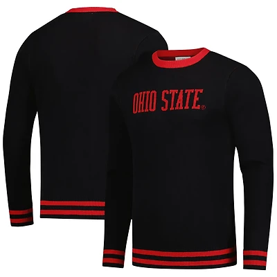 Unisex Uscape Apparel Ohio State Buckeyes Renew Knit Vintage Pullover Sweater