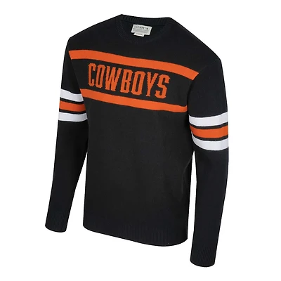 Unisex Uscape Apparel Oklahoma State Cowboys Renew Knit Vintage Pullover Sweater