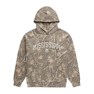 Uscape Apparel Ole Miss Rebels Back Bay Fleece Hoodie