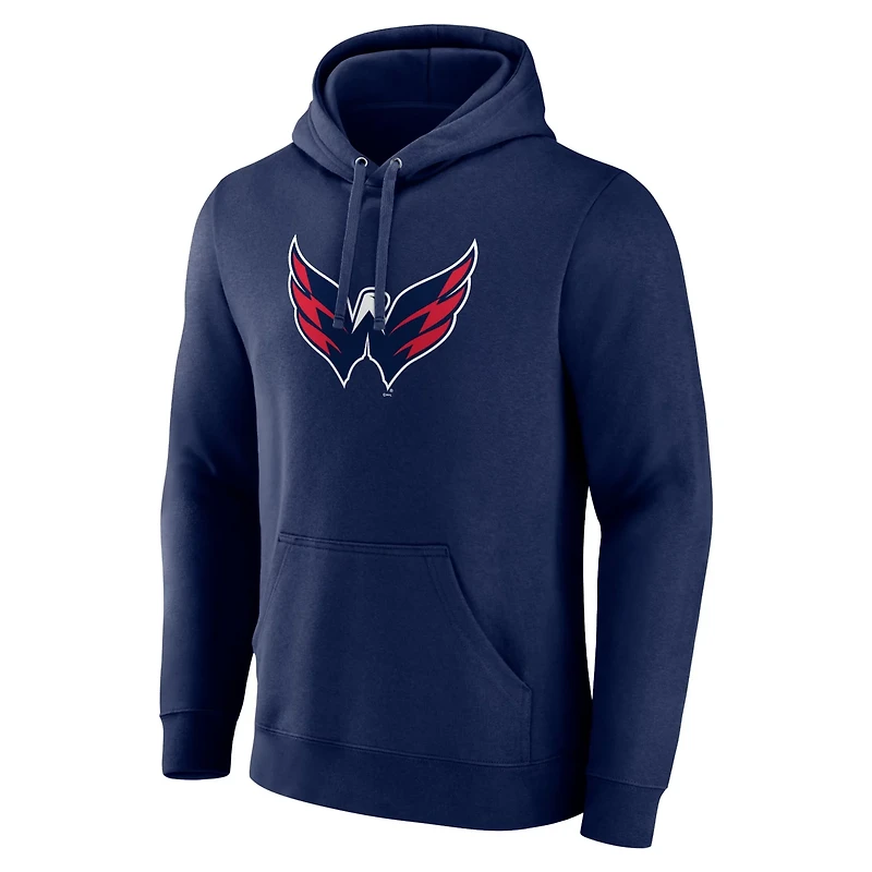 Washington Capitals Primary Logo Pullover Hoodie