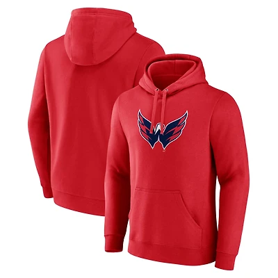 Washington Capitals Primary Logo Pullover Hoodie
