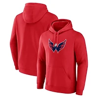 Washington Capitals Primary Logo Pullover Hoodie