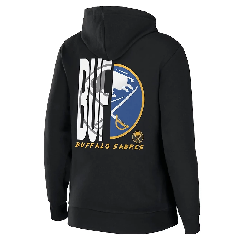 WEAR by Erin Andrews Buffalo Sabres Sponge Fleece Full-Zip Hoodie