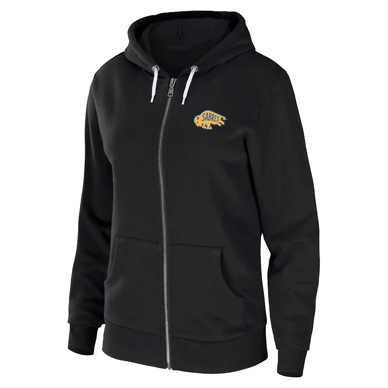 WEAR by Erin Andrews Buffalo Sabres Sponge Fleece Full-Zip Hoodie