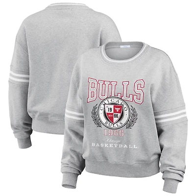 WEAR by Erin Andrews Chicago Bulls French Terry Pullover Sweatshirt