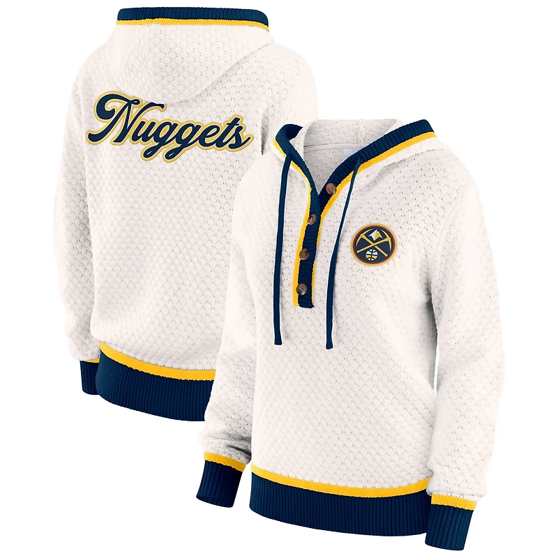 WEAR by Erin Andrews Denver Nuggets Plus Hoodie Sweater
