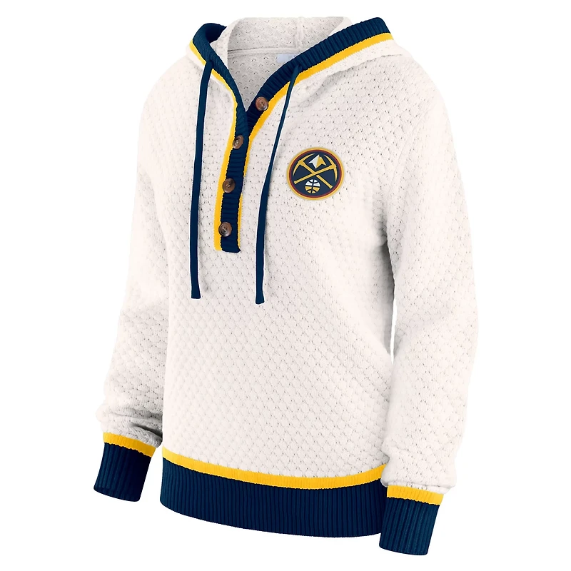 WEAR by Erin Andrews Denver Nuggets Plus Hoodie Sweater
