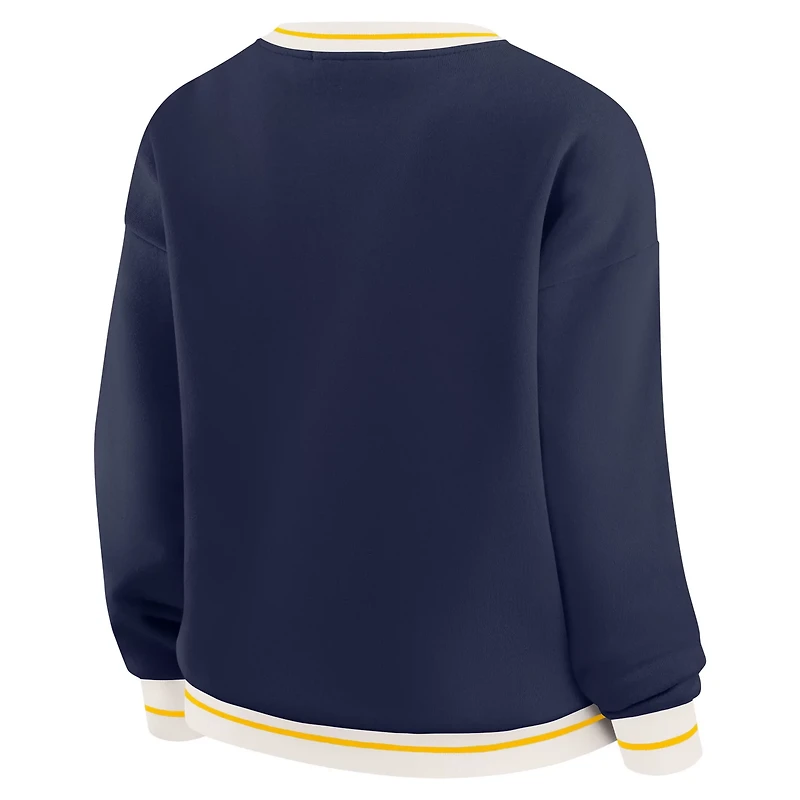 WEAR by Erin Andrews Michigan Wolverines Seal Sweatshirt