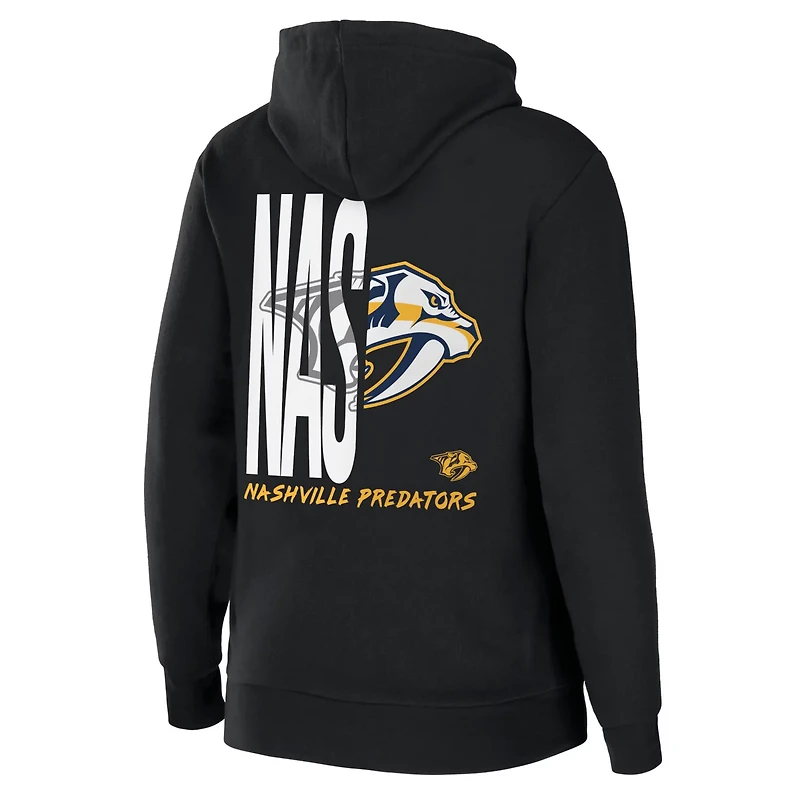 WEAR by Erin Andrews Nashville Predators Sponge Fleece Full-Zip Hoodie