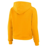 WEAR by Erin Andrews Nashville Predators Waffle-Knit Pullover Hoodie