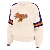 WEAR by Erin Andrews Phoenix Suns Stripe Pullover Sweater