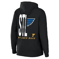 WEAR by Erin Andrews St Louis Blues Sponge Fleece Full-Zip Hoodie