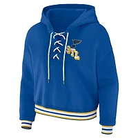 WEAR by Erin Andrews St Louis s Lace-Up Pullover Hoodie