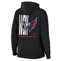 WEAR by Erin Andrews Washington Capitals Sponge Fleece Full-Zip Hoodie