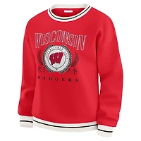 WEAR by Erin Andrews Wisconsin Badgers Seal Sweatshirt