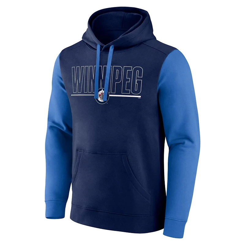 Winnipeg Jets Deliver Fleece Pullover Hoodie