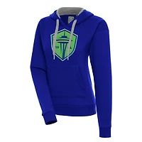 Wo Antigua Seattle Sounders FC Victory Pullover Hoodie