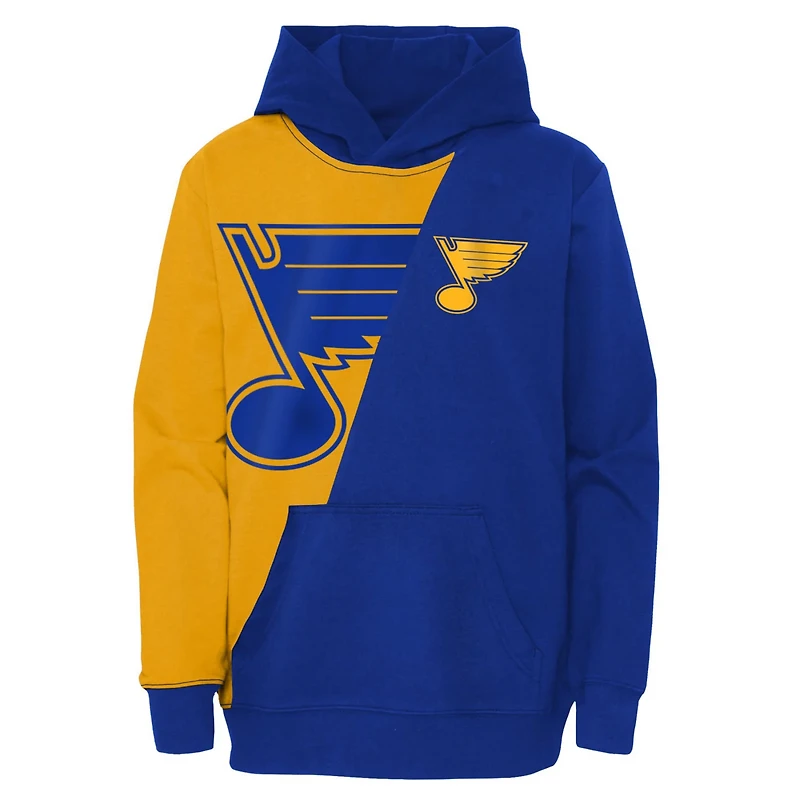 Youth Blue St Louis Blues Unrivaled Pullover Hoodie