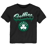 Youth Boston Celtics Bubbly Script T-Shirt