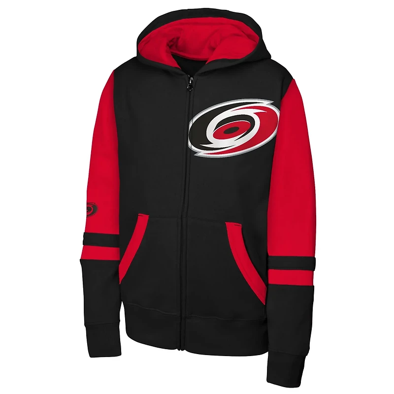 Youth Carolina Hurricanes Face Off Full-Zip Hoodie