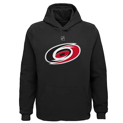 Youth Carolina Hurricanes Primary Logo Pullover Hoodie