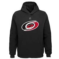 Youth Carolina Hurricanes Primary Logo Pullover Hoodie