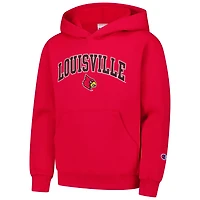 Youth Champion Louisville Cardinals Campus Pullover Hoodie