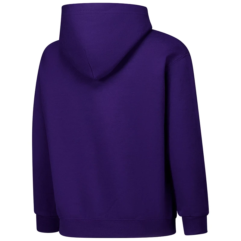 Youth Champion LSU Tigers Campus Pullover Hoodie