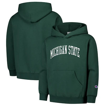 Youth Champion Michigan State Spartans Basic Arch Hoodie