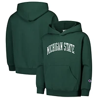 Youth Champion Michigan State Spartans Basic Arch Hoodie