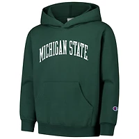 Youth Champion Michigan State Spartans Basic Arch Hoodie