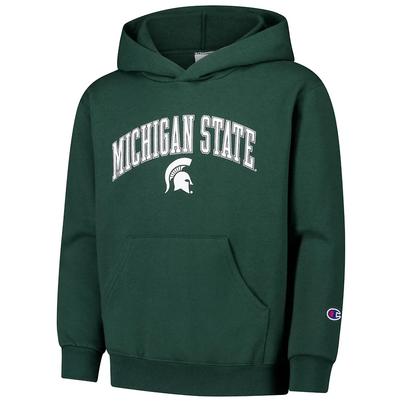 Youth Champion Michigan State Spartans Campus Pullover Hoodie