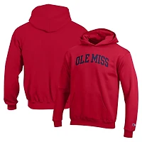 Youth Champion Ole Miss Rebels Basic Arch Hoodie