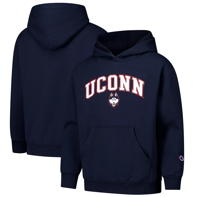 Youth Champion UConn Huskies Campus Pullover Hoodie