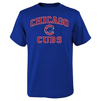Youth Chicago Cubs Heart  Soul T-Shirt
