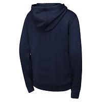 Youth Cleveland Guardians Wordmark Fleece Full-Zip Hoodie