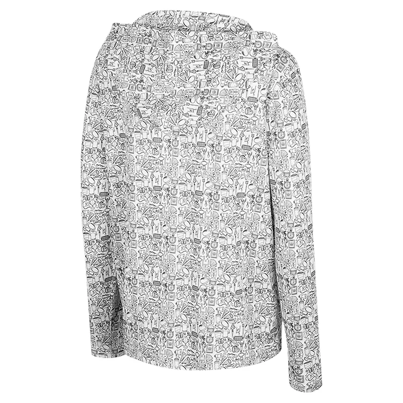 Youth Colosseum Arkansas Razorbacks All-Over Print Hoodie