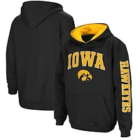 Youth Colosseum Iowa Hawkeyes 2-Hit Team Pullover Hoodie