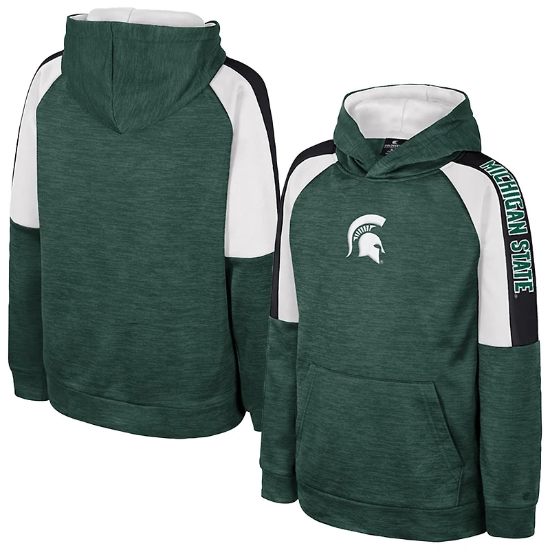 Youth Colosseum Michigan State Spartans Pullover Hoodie